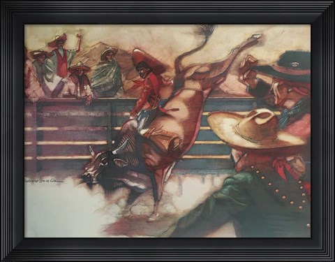 Framed Rodeo Print