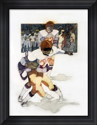 Framed Tackle Print