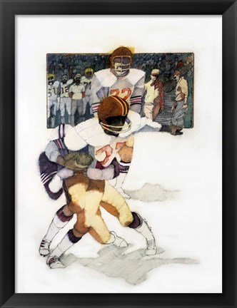 Framed Tackle Print