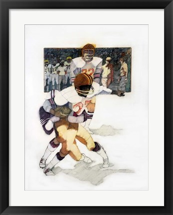 Framed Tackle Print