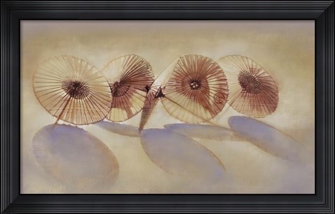 Framed Parisols I Print