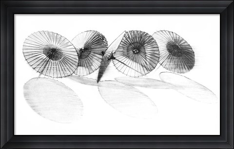 Framed Parisols II Print