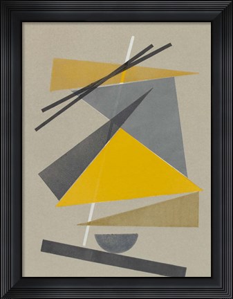 Framed Homage to Bauhaus I Print