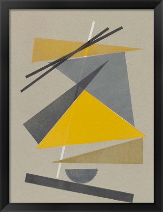 Framed Homage to Bauhaus I Print