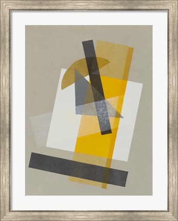 Framed Homage to Bauhaus III Print