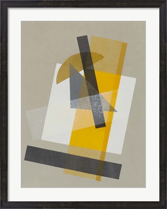 Framed Homage to Bauhaus III Print