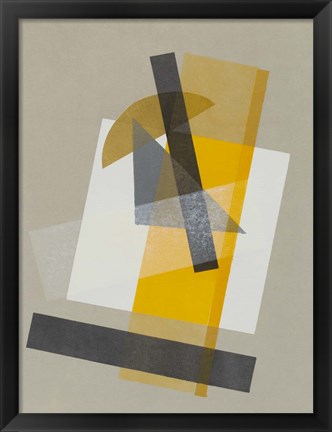 Framed Homage to Bauhaus III Print