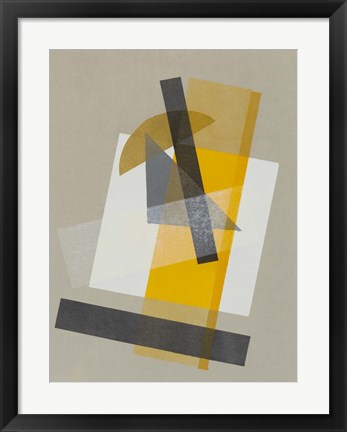 Framed Homage to Bauhaus III Print