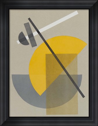 Framed Homage to Bauhaus IV Print