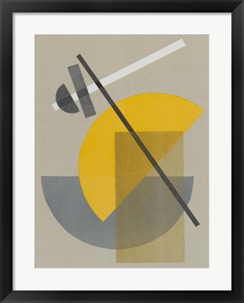 Framed Homage to Bauhaus IV Print