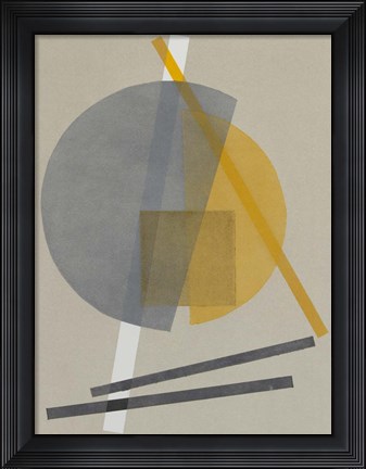 Framed Homage to Bauhaus V Print