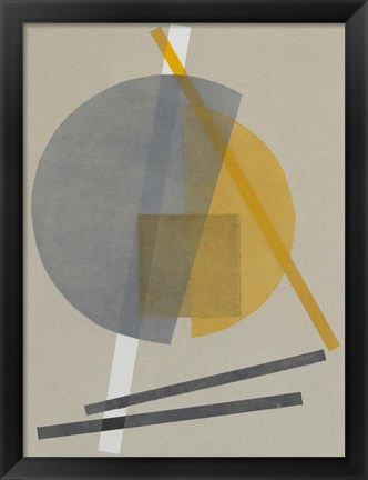 Framed Homage to Bauhaus V Print