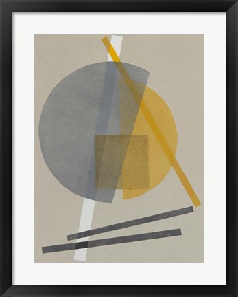 Framed Homage to Bauhaus V Print