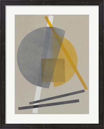 Framed Homage to Bauhaus V Print