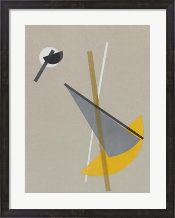Framed Homage to Bauhaus VI Print