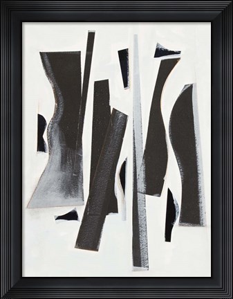 Framed Rhythm Cadence I Print