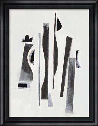 Framed Rhythm Cadence II Print
