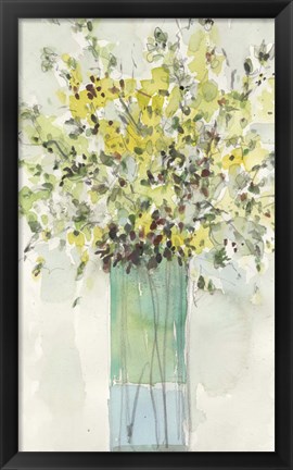 Framed Tall Vase II Print