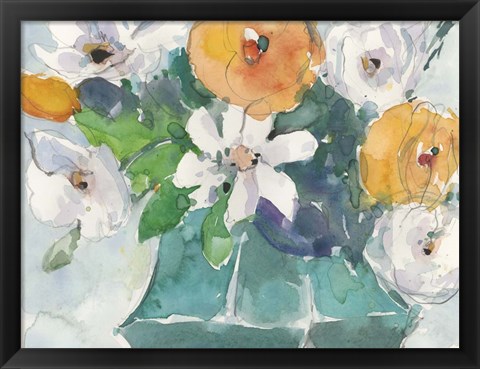 Framed Bouquet I Print