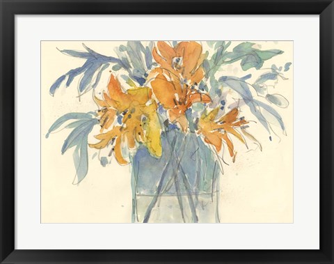 Framed Day Lily Moment II Print