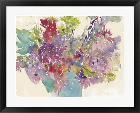 Framed Summer Planter II Print