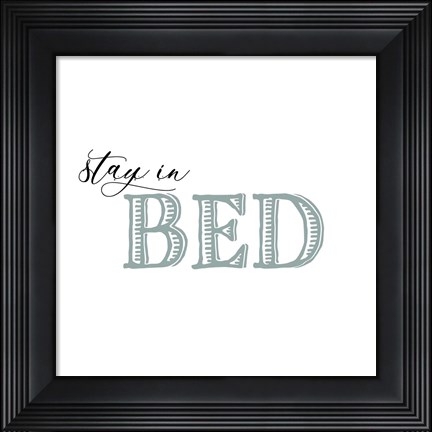 Framed Stay Cozy II Print