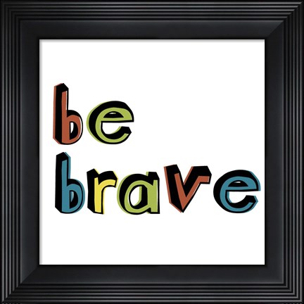 Framed Kind Kids II Print