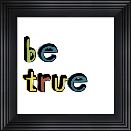 Framed Kind Kids III Print