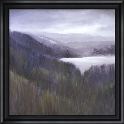 Framed Mountain Light Print