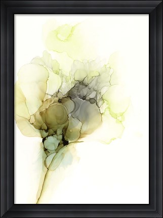 Framed Fluid Bloom I Print