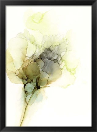 Framed Fluid Bloom I Print
