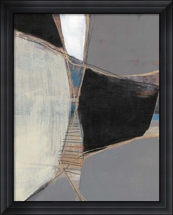 Framed Segmented Neutrals I Print