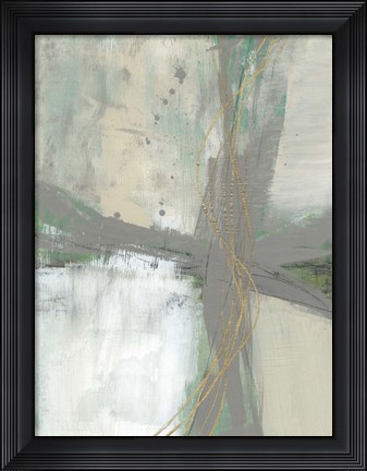 Framed Golden Weave II Print