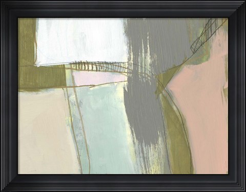Framed Segmented Spaces II Print