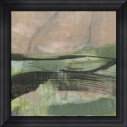 Framed Twisting Horizon I Print