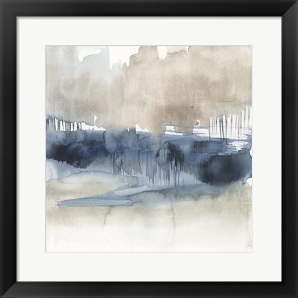 Framed Fog on the Horizon I Print