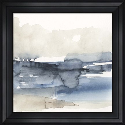Framed Fog on the Horizon V Print