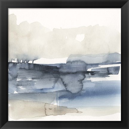 Framed Fog on the Horizon V Print