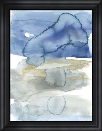 Framed Touch of Gold II Print