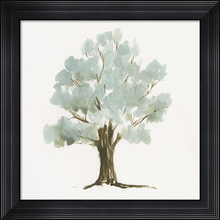 Framed Mint Tree II Print