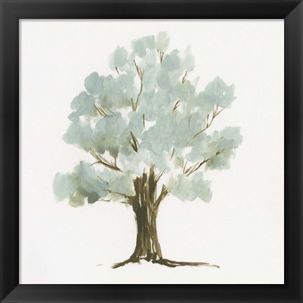 Framed Mint Tree II Print