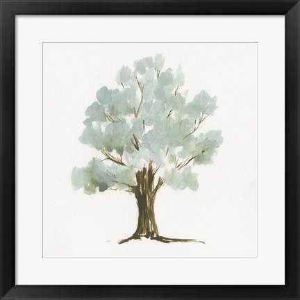 Framed Mint Tree II Print