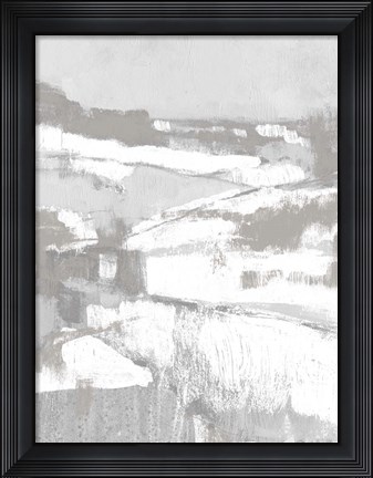 Framed Neutral Fields I Print