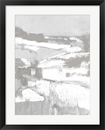 Framed Neutral Fields I Print