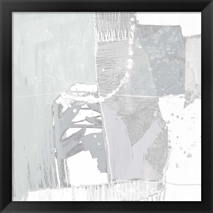 Framed Composition Neutral I Print