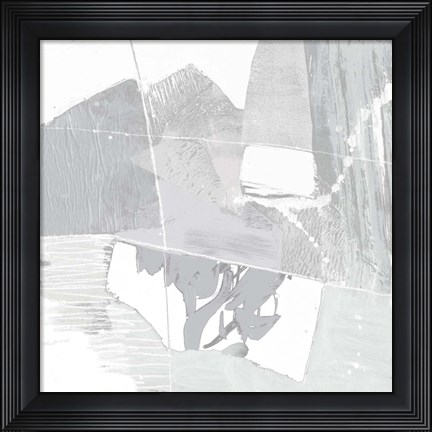 Framed Composition Neutral II Print