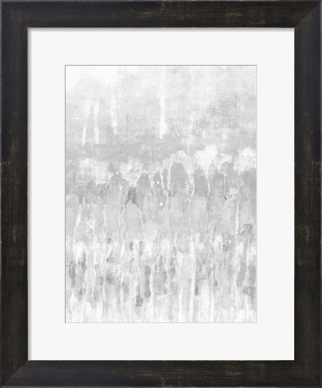 Framed White Coast II Print