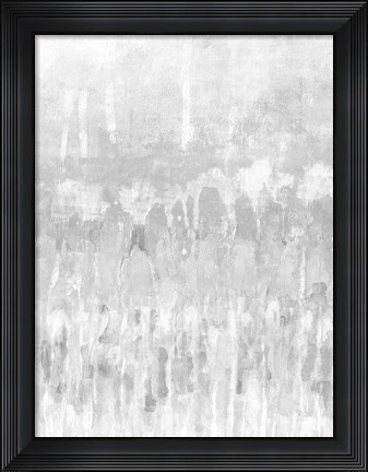 Framed White Coast II Print