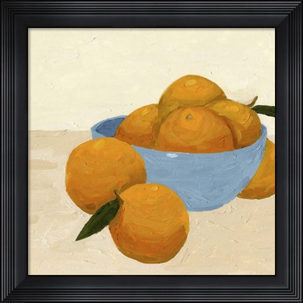 Framed Mandarins II Print