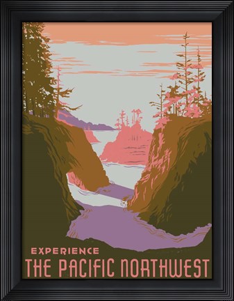 Framed American Wayfarer III Print